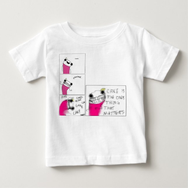 T-SHIRT POUR BÉBÉ GÂTEAU ! (Devant)