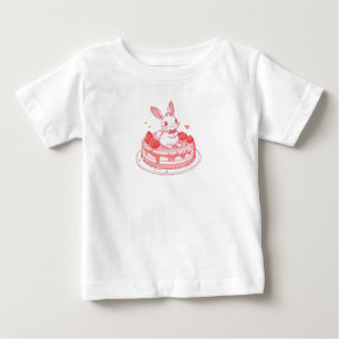 T-shirt Pour Bébé Gâteau Bunny