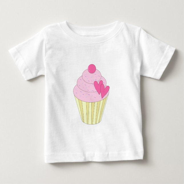 T-shirt Pour Bébé Gâteau décoré illusima (Devant)