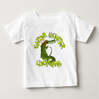 T-shirt Pour Bébé Gator Hunter Louisiane