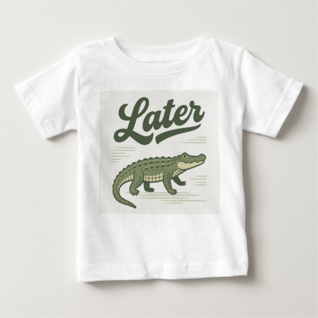 T-shirt Pour Bébé Gator ultérieur : En mouvement (Devant)