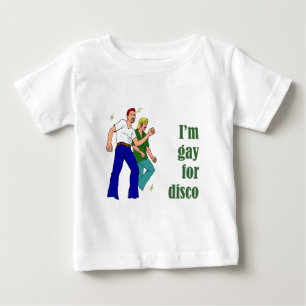 T-shirt Pour Bébé Gay for Disco