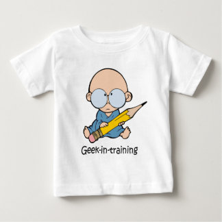 T-shirt Pour Bébé Geek dans la formation