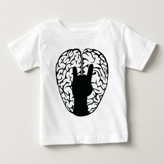 T-shirt Pour Bébé Geek n Fière (Devant)