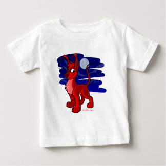 T-shirt Pour Bébé Gelert rouge fier par clair de lune