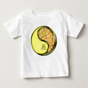 T-shirt Pour Bébé Gémeaux & Dragon de Feu