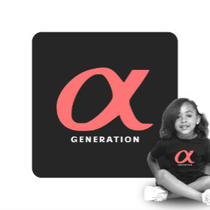 T-shirt Pour Bébé Génération ALPHA 2010-2024   T-shirt bébé   DP7Art