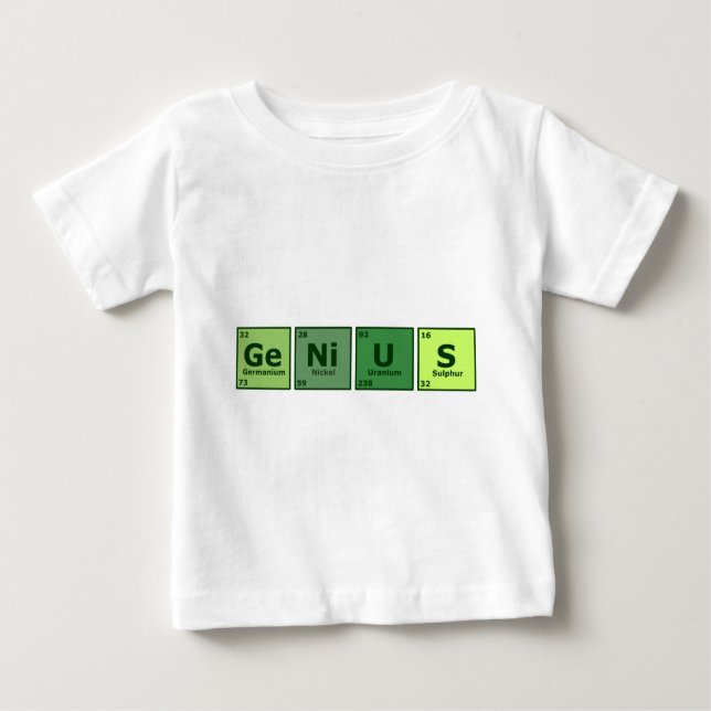 T-shirt Pour Bébé Génie (Devant)