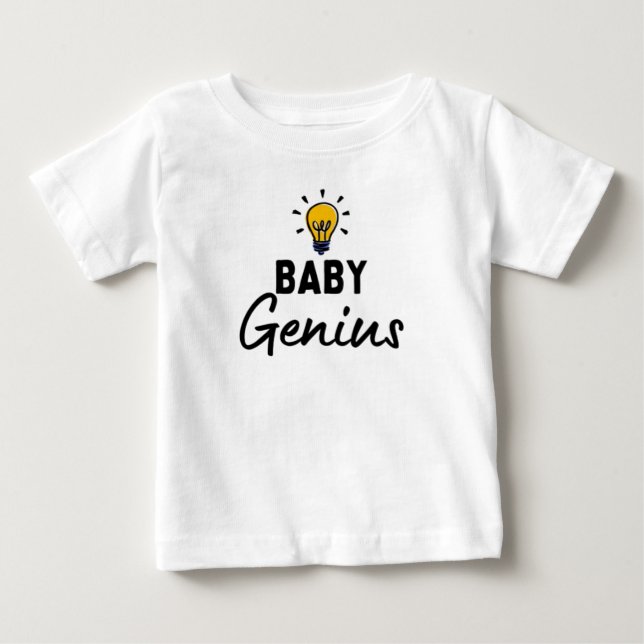 T-shirt Pour Bébé Génie du bébé (Devant)