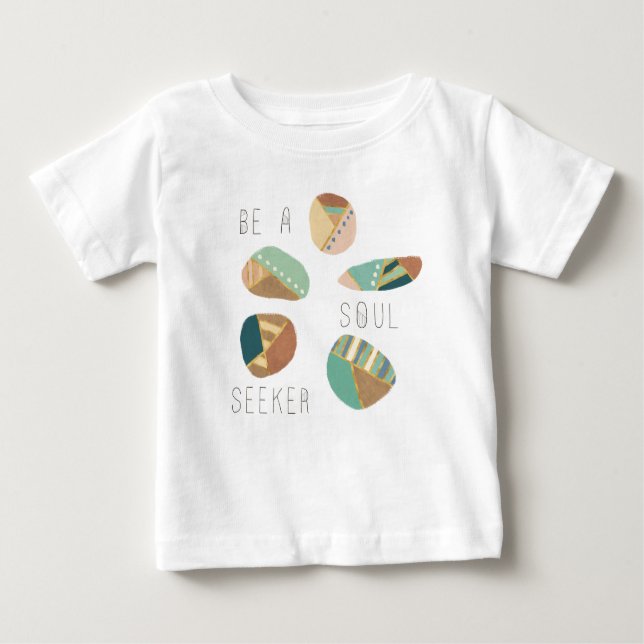 T-shirt Pour Bébé Geo extérieur VIII | soit un chercheur d'âme (Devant)