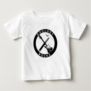 T-shirt Pour Bébé Géologie Les rochers seront des bébés