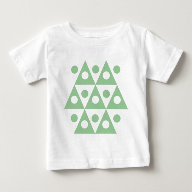 T-shirt Pour Bébé Géométrique 26051 (Devant)