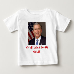 T-shirt Pour Bébé George W. Bush
