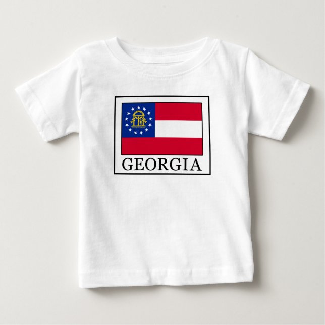T-shirt Pour Bébé Géorgie (Devant)