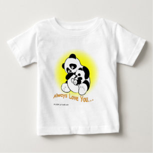 T-shirt Pour Bébé gigglePanda pour le jour de mère