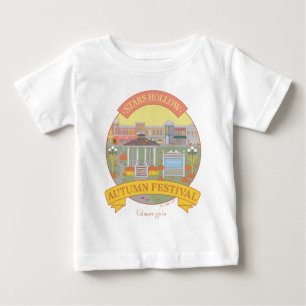 T-shirt Pour Bébé Gilmore Girls Stars Hollow Festival d'automne