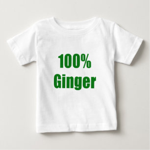 T-shirt Pour Bébé Gingembre 100%