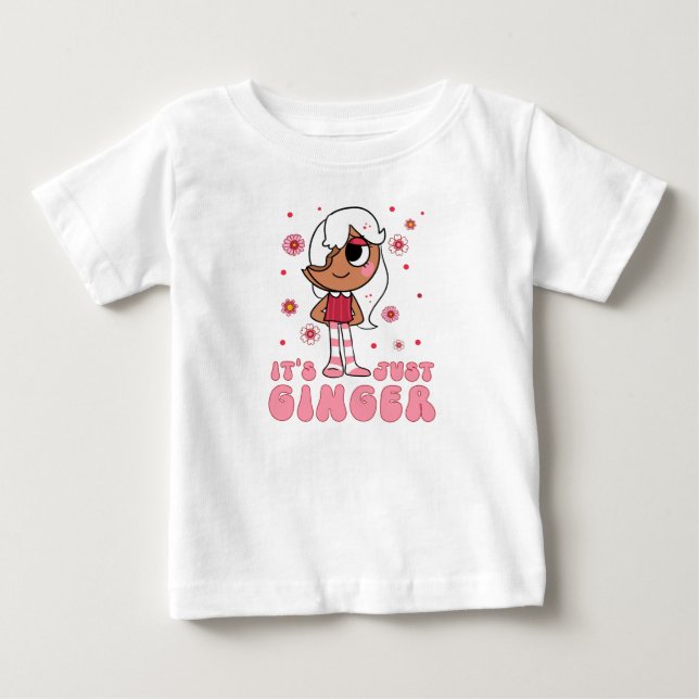 T-shirt Pour Bébé Ginger de l'univers de Dandy (Devant)