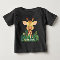 Girafe Bébé Faune Personnalisée  Bébé 