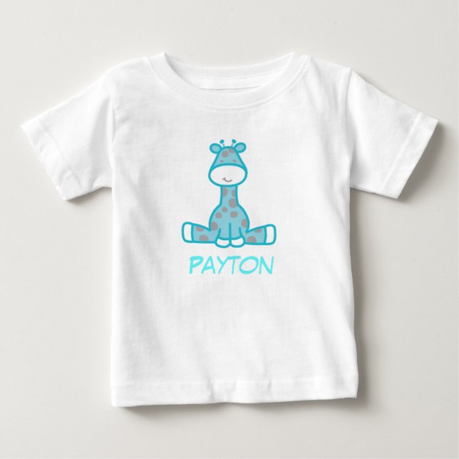 T-shirt Pour Bébé Giraffe (Devant)