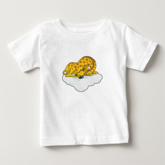 T-shirt Pour Bébé Giraffe (Devant)