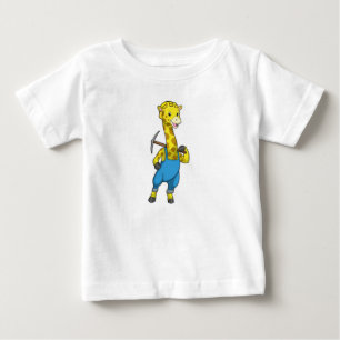 T-shirt Pour Bébé Giraffe de Miner