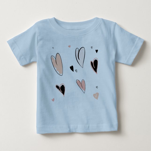 T-shirt Pour Bébé girl18 (Devant)