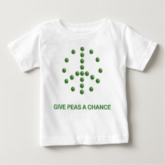 T-shirt Pour Bébé Give Peas A Chance