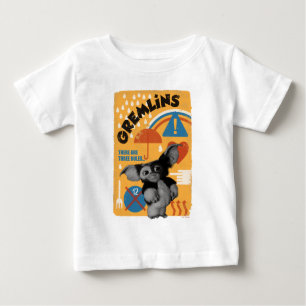 T-shirt Pour Bébé Gizmo Il Y A Trois Règles