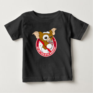 T-shirt Pour Bébé Gizmo Ne Pas Se Nourrir Après Minuit