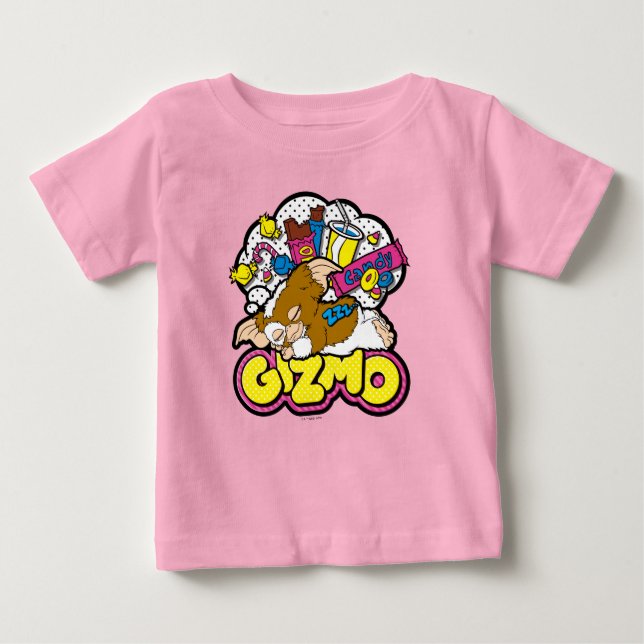 T-shirt Pour Bébé Gizmo | Rêver de sucreries (Devant)