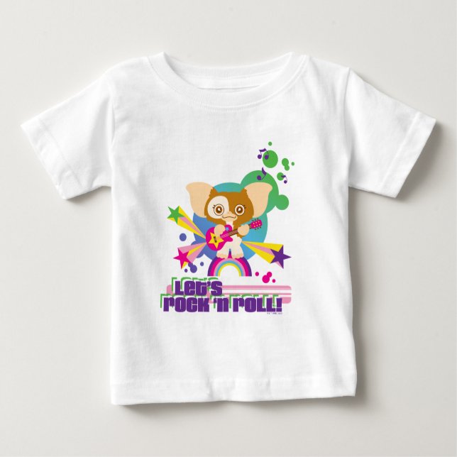 T-shirt Pour Bébé Gizmo | Rock'n Roll (Devant)