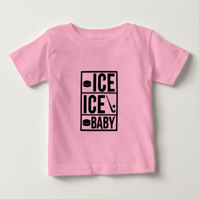 T-shirt Pour Bébé Glace (Devant)