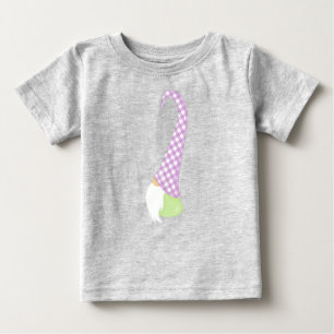 T-shirt Pour Bébé Gnome mignonne, Petit Gnome, Gnome de jardin, Casq