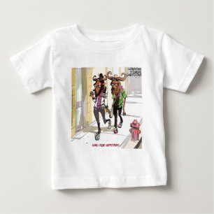 T-shirt Pour Bébé Gnu Age Hipsters Rick London Drôle