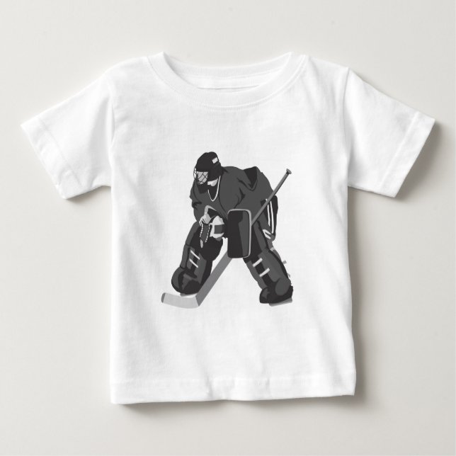 T-shirt Pour Bébé Goalie (Devant)