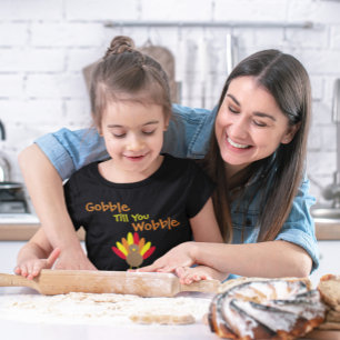 T-shirt Pour Bébé Gobble jusqu'à ce que vous tournez