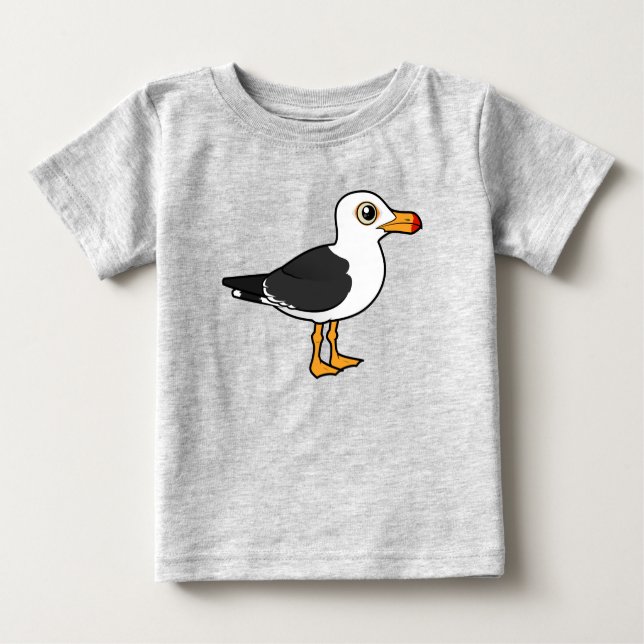 T-shirt Pour Bébé Goéland du Pacifique (Devant)