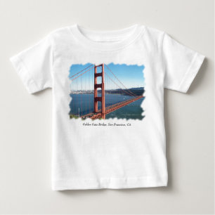 T-shirt Pour Bébé Golden gate bridge, San Francisco