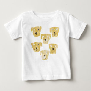 T-shirt Pour Bébé Golden Labrador Retriever Dog