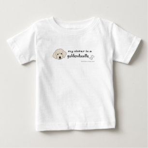 T-shirt Pour Bébé goldendoodle