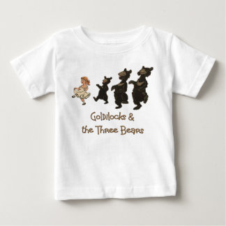 T-shirt Pour Bébé GOLDILOCKS ET LES TROIS OURS - OURS en jeu