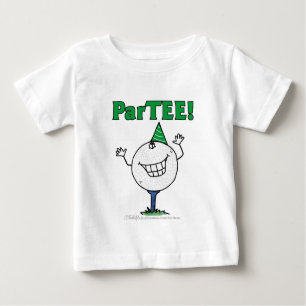 T-shirt Pour Bébé Golf Ball Character ParTEE !