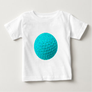 T-shirt Pour Bébé Golf Ball Cyan Le MUSÉE Zazzle Cadeaux