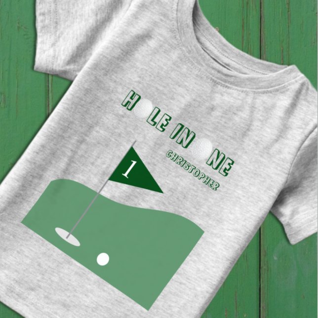 T-shirt Pour Bébé Golf Boy 1er Anniversaire (Créateur téléchargé)