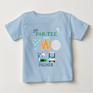 T-shirt Pour Bébé Golf de Par-tee 2e anniversaire Golf