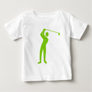 T-shirt Pour Bébé Golf - Martian Green
