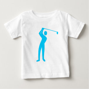 T-shirt Pour Bébé Golf - Sky Blue