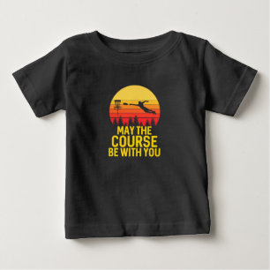 T-shirt Pour Bébé Golf sur disque avec vous