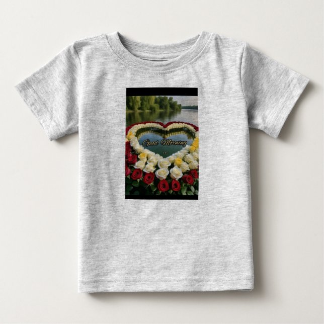 T-shirt Pour Bébé Good Morning Sunshine Tee (Devant)